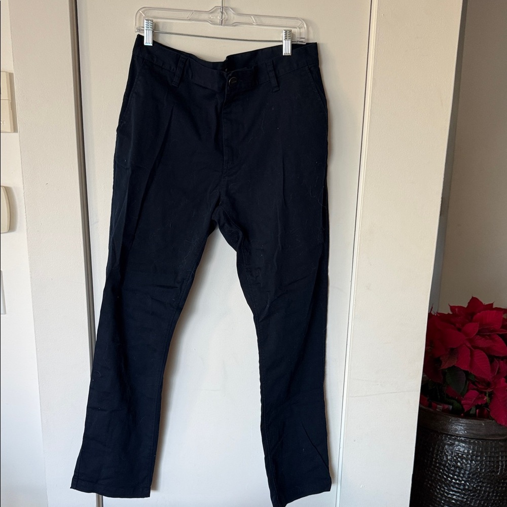 RVCQ NAVY Weekend fit Pants